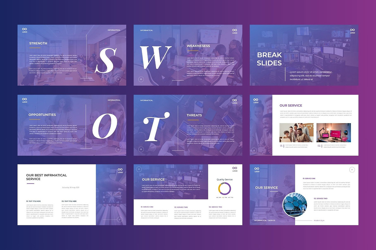 INFORMATICAL IT  Google Slides, a Presentation Template by Rizki Herdian (Photo 4 of 5)