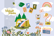 Camp like its 1985!, a Seasonal Illustration by CreaFlowDesign (Thumbnail 2 of 8)