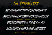 Samrose - Textured Brush Typeface, a Font by Letterhend Studio (Thumbnail 9 of 9)