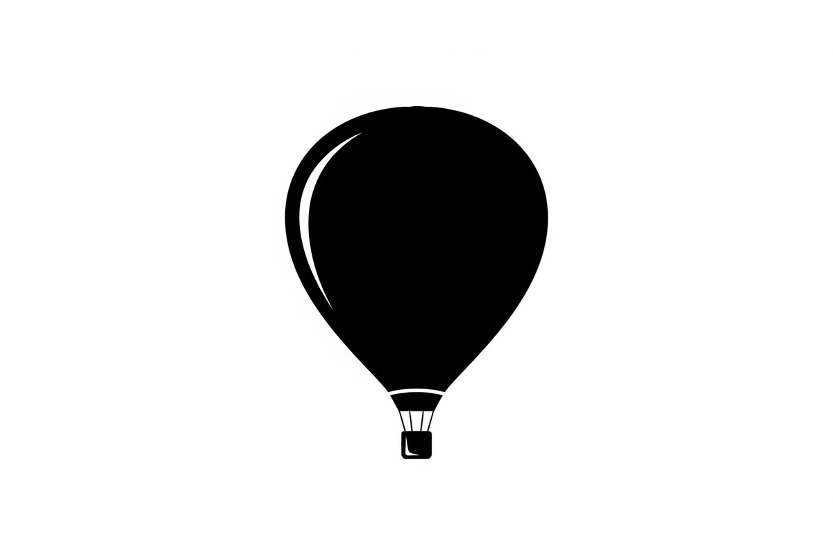 Hot Air Balloon Silhouette Bundle, an Illustration by Designer_Momina (Photo 47 of 51)