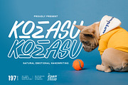 Koeasu Comic Font, a Sans Serif Font by Ronny Studio (Thumbnail 1 of 8)