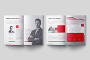 Annual Report Template, a Brochure Template by Designsoul14 (Thumbnail 6 of 15)