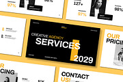 Creative Agency Service Presentation, a Presentation Template by Mighty-Slide (Thumbnail 1 of 5)