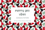 Merry Geo Vibes Pattern, a Pattern Graphic by Roze Prints (Thumbnail 1 of 3)