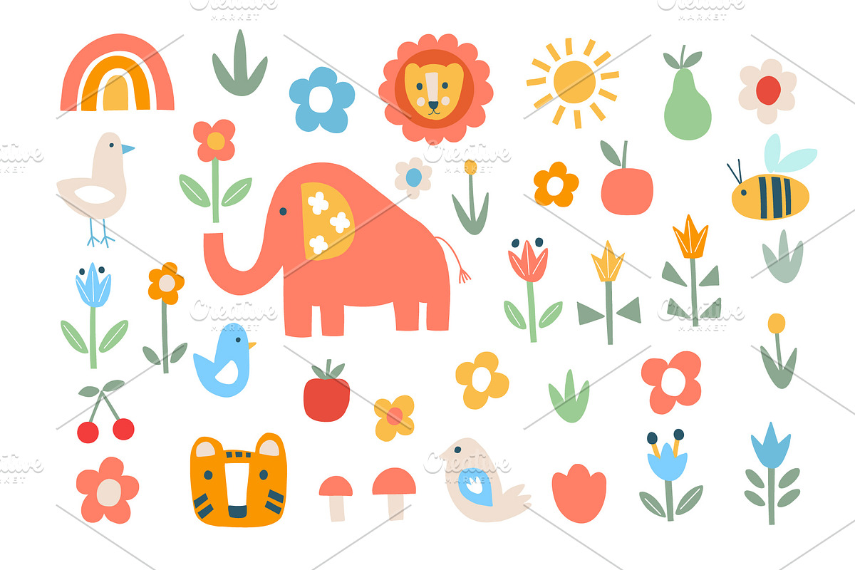 Children patterns, a Pattern Graphic by DikayaMiau (Photo 2 of 9)