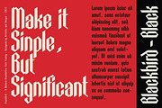 Blackbird - Blackletter font family, a Blackletter Font by Artistic & Unique (Thumbnail 3 of 16)