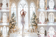 Backlit Christmas Window Backdrop, a Background Photo by Winwin Design Art (Thumbnail 1 of 8)