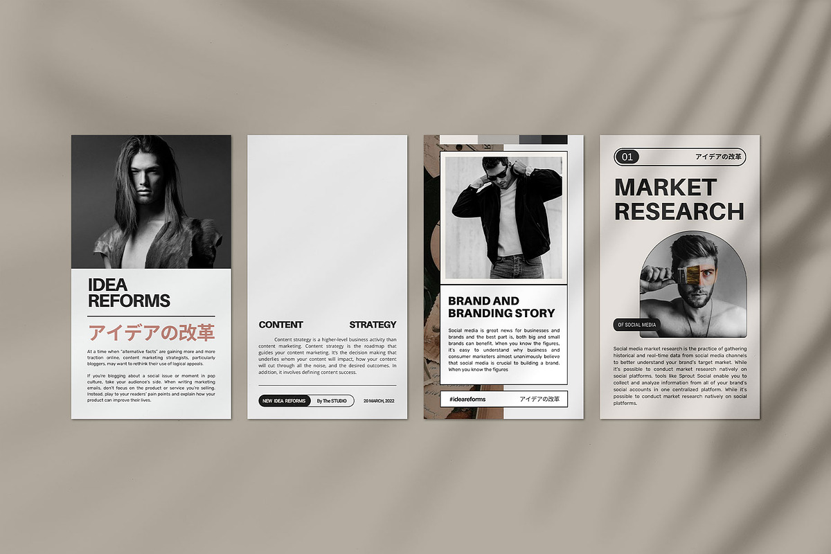 MESA Marketing Kit Stories, a Social Media Template by Analogi Studio (Photo 3 of 10)