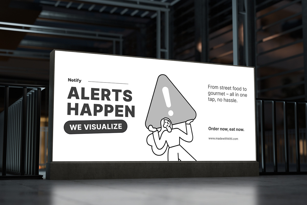 45 Notification Illustrations, a Work Illustration by Prosymbols (Photo 3 of 10)