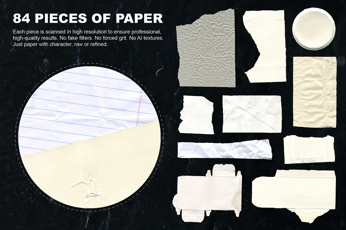 Paper Collage and Scribbles Elements, a Graphic by LarysaZabrotskaya (Photo 3 of 24)