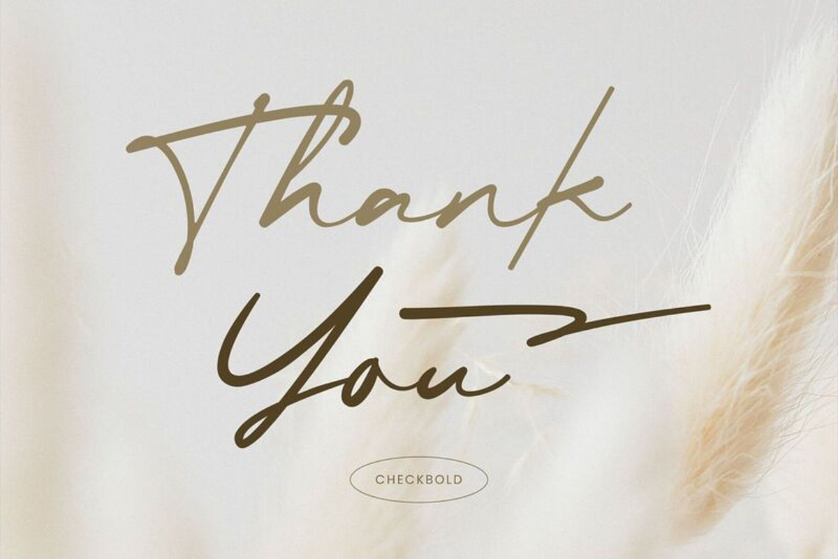 Checkbold, a Script Font by Muwatta Studio (Photo 15 of 15)