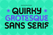 Quefian, a Sans Serif Font by graphicook (Thumbnail 2 of 10)