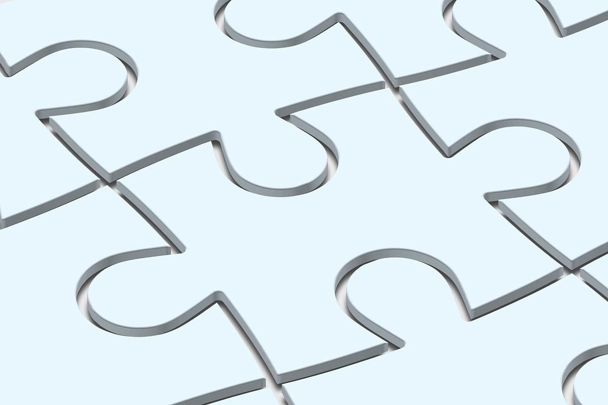 3D Puzzled Mock-Up Bundle, a Social Media Template by Graphicsworld125 (Photo 11 of 24)