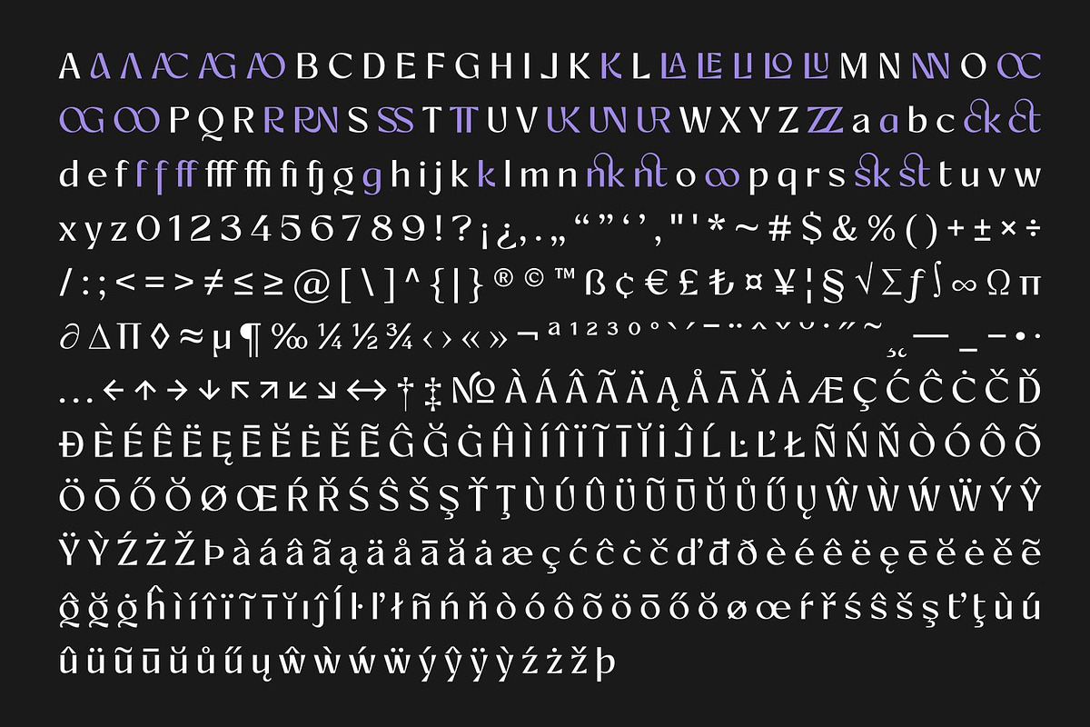 Artezy Font Family, a Sans Serif Font by Asenbayu (Photo 14 of 15)