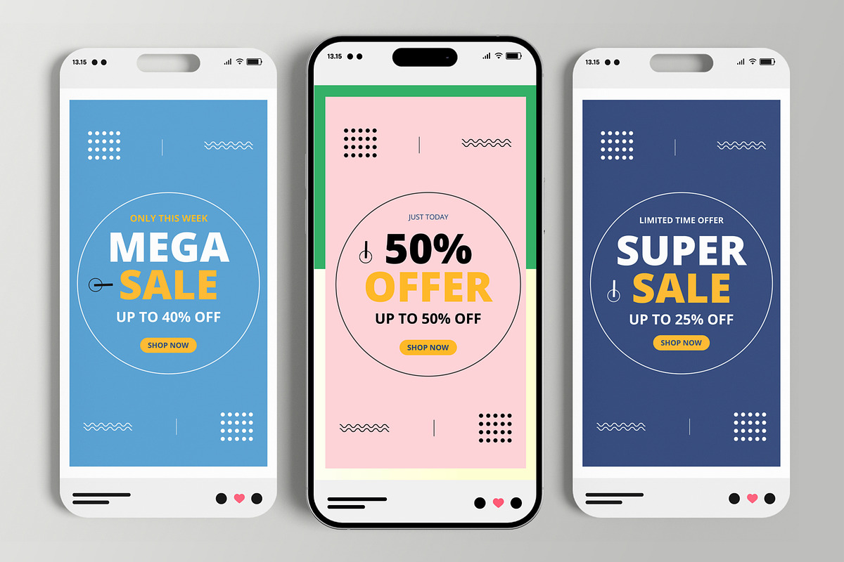 Fashion Sale Social Media Story Post, a Social Media Template by MightyDesign (Photo 3 of 6)