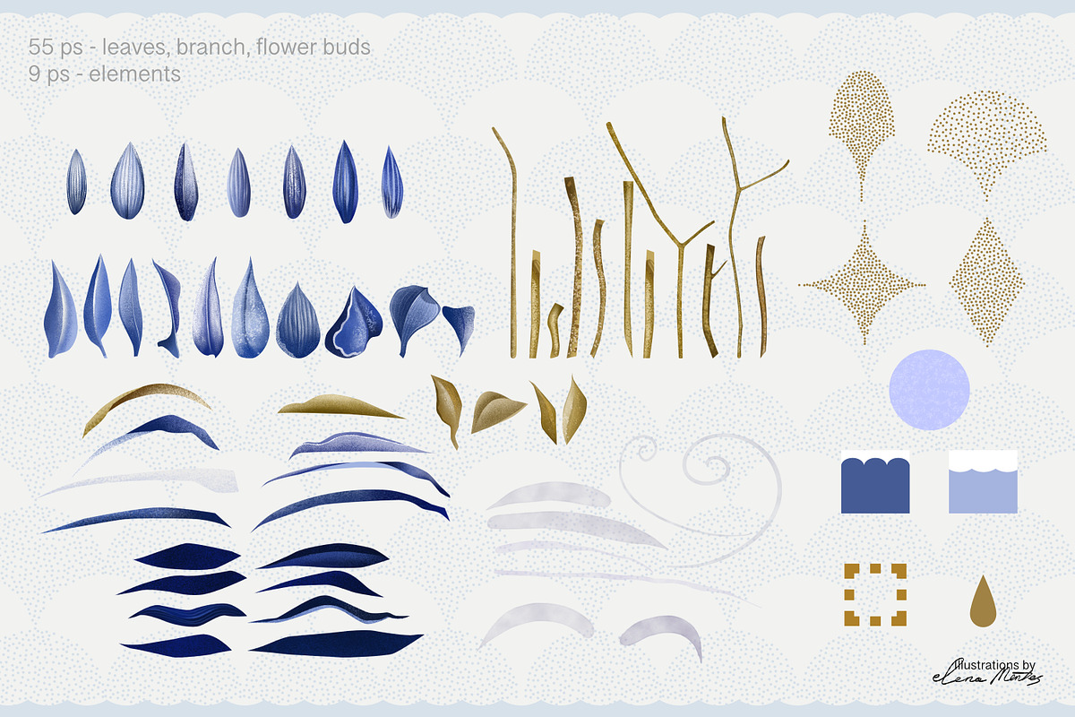 Purple Meadow collection for home, a Seasonal Illustration by Elena Mentes (Photo 10 of 12)