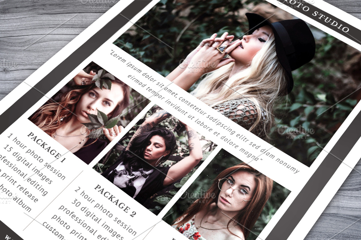 Photography Flyer Template, a Flyer Template by NM-Design-Studio (Photo 2 of 3)