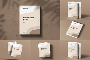 Hard Cover Book Mock-up, a Books & Magazine Mockup by Yogurt86