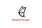 Monarch Designs Butterfly, a Branding & Logo Template by Logocreative (Thumbnail 2 of 2)