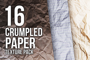 Crumpled paper - Texture pack