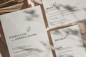 Minimalist Invitation Canva Template