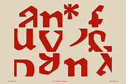 Noble Scribe – Editorial BlackLetter, a Blackletter Font by ALV_TypeFoundry (Thumbnail 17 of 18)