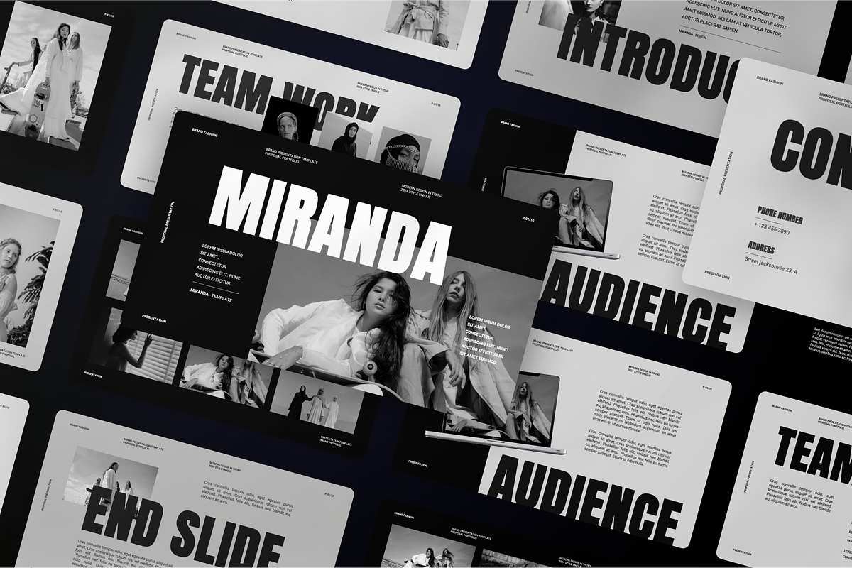 Brand Fashion Proposal Google Slide, a Presentation Template by SquidPixey (Photo 6 of 7)
