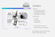 Newspaper Template Canva Editable, a Templates & Theme by Tabitha Emma (Thumbnail 6 of 7)