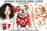 Valentines Sweetheart Clipart, an Illustration by OK Design (Thumbnail 1 of 6)