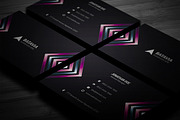 Creative Dark Business Card, a Business Card Template by InfinityArt (Thumbnail 2 of 4)