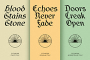 CS Quicker – Blackletter Font, a Blackletter Font by Craft Supply Co. (Thumbnail 2 of 8)