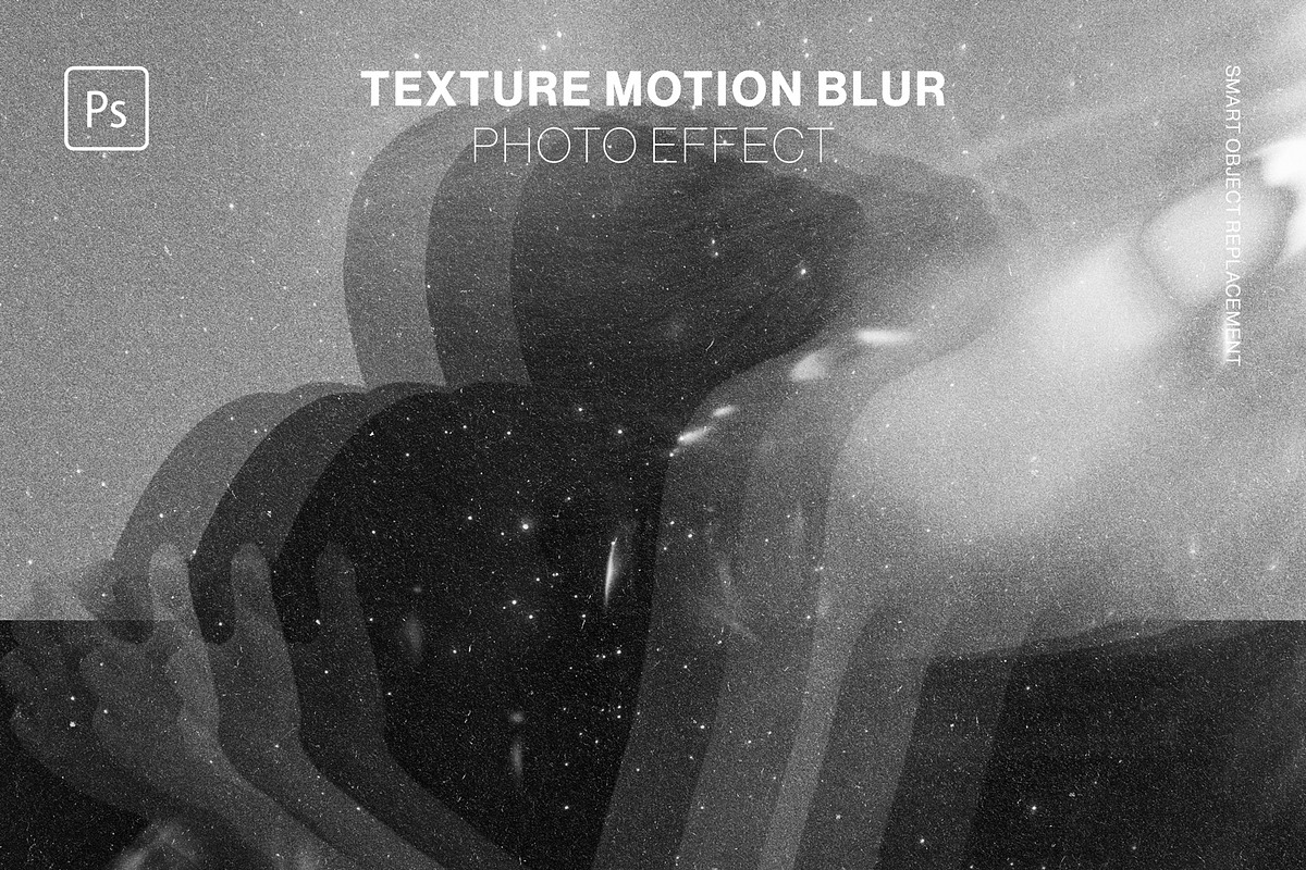 Texture Motion Blur Photo Effect, a Layer Style Add-On by GlowGrid (Photo 1 of 5)
