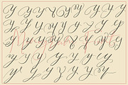 MONOGRAMS BUNDLE A to Z, a Script Font by AMINMARIO (Thumbnail 33 of 37)