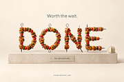 BBQ Skewer Font, a Sans Serif Font by Handmadefont (Thumbnail 6 of 15)