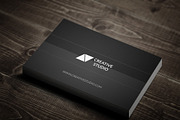 Dark Creative Business Card, a Business Card Template by bouncy (Thumbnail 4 of 4)