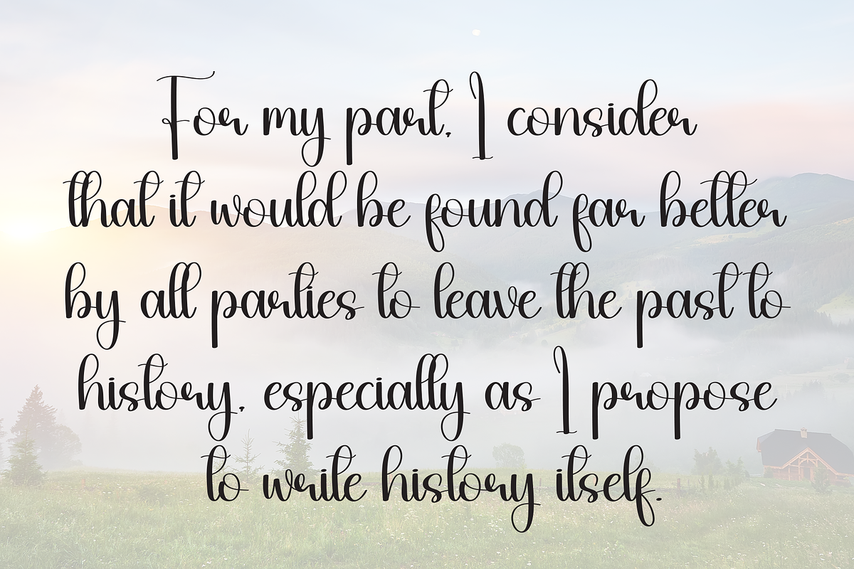 Wednesday | Script Font, a Handwritten Font by Scratchones (Photo 6 of 9)