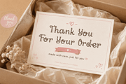 Knitheart | Cute Display Font, a Handwritten Font by Letterhanna Studio (Thumbnail 8 of 9)