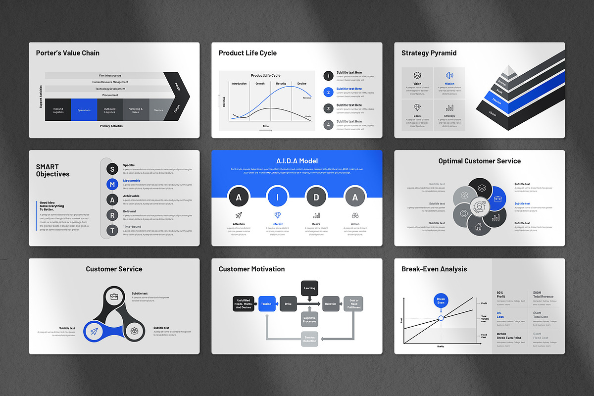 Marketing Plan Presentation Template, a Marketing Template by CreativeSlides (Photo 7 of 16)