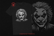 10 Bundle Dark Art Clown Scary Face, an Illustration by Morspective (Thumbnail 2 of 7)