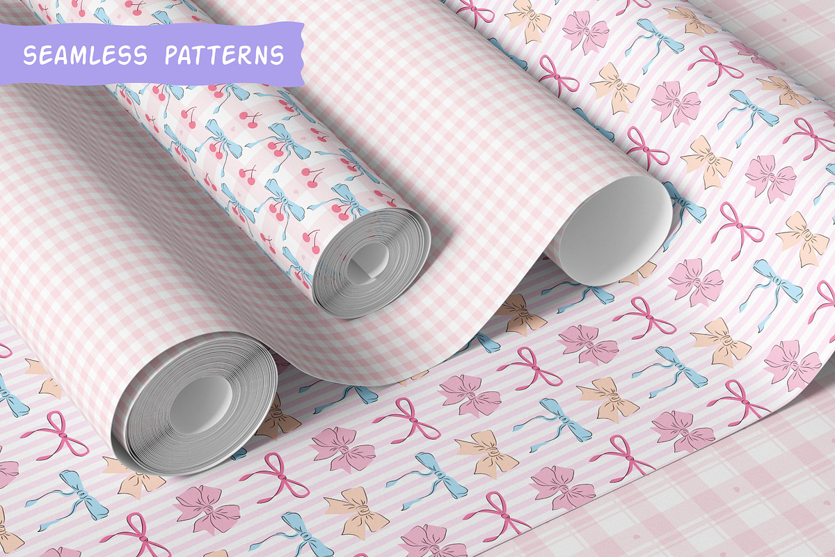 Girly accessories Clipart & Patterns, a Decorative Illustration by Irina Avdeeva (Photo 6 of 11)