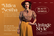 Avilla Mirabel || Vintage Serif Font, a Serif Font by Idea Studio (Thumbnail 2 of 10)