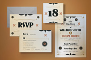 Wedding Invitation Set, an Invitation Template by graphicook (Thumbnail 3 of 3)