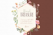 Floral Treasure. Gentle Collection, an Illustration by OctopusArtis (Thumbnail 4 of 12)
