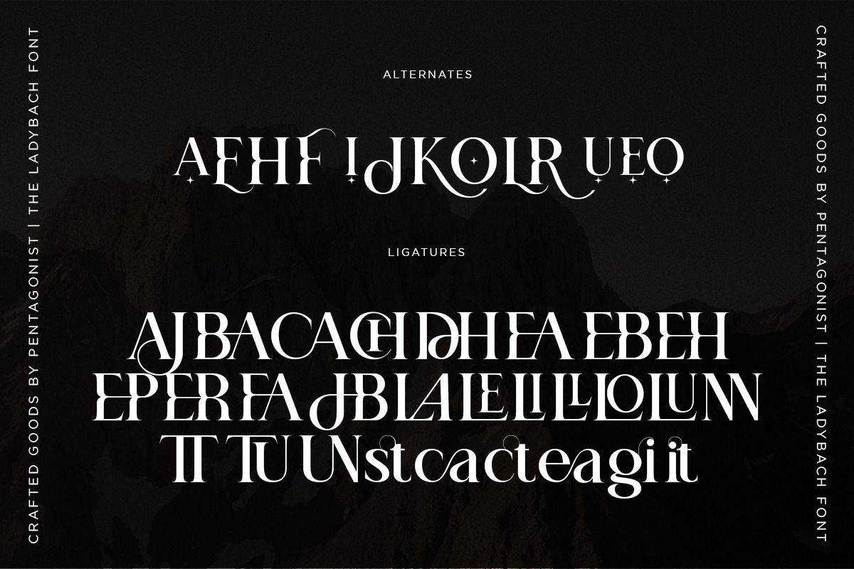 The Ladybach | Elegant Serif, a Serif Font by Pentagonistudio (Photo 9 of 10)