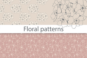 Floral Seamless Pattern Design, a Pattern Graphic by Plaid4You