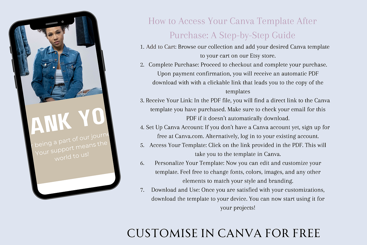DENIM CLOTHING STORE SOCIAL MEDIA, a Social Media Template by Daring Digies (Photo 4 of 8)