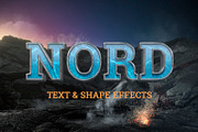 NORD: Cinematic Text & Logo effects, a Layer Style Add-On by TITO (Thumbnail 1 of 6)