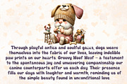 Groovy Woof Woof - Handwritten, a Handwritten Font by Charmingbear59.design (Thumbnail 2 of 5)