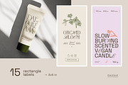 Cosmetics Label Collection, a Print Template by iStar Design (Thumbnail 7 of 10)