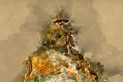 Watercolor Photoshop Action, an Action Add-On by Sevenstyles (Thumbnail 7 of 13)